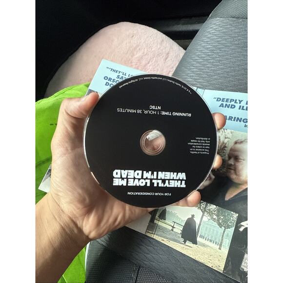 THEY'LL LOVE ME WHEN I'M DEAD FYC DVD 2019 Awards Promo Screener Orson RARE - Picture 4 of 4